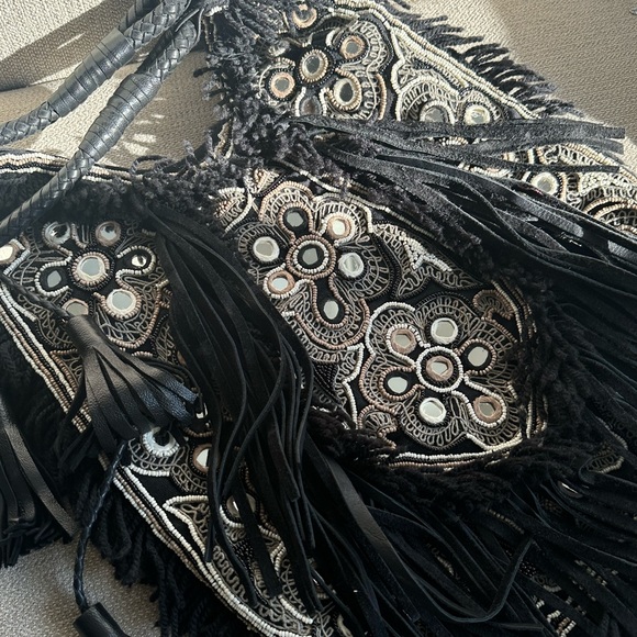 Embellished fringe bag - Anthropologie - Picture 2 of 8